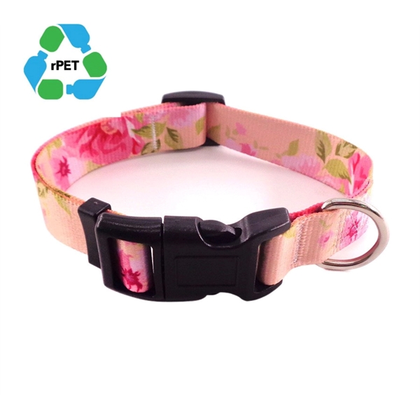 1"W x 26"L rPET Sublimation Pet Collars w/ Buckle Release - 1"W x 26"L rPET Sublimation Pet Collars w/ Buckle Release - Image 1 of 5