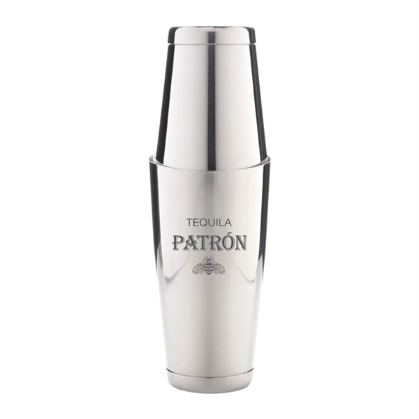 Stainless Steel Boston Cocktail Shaker - Stainless Steel Boston Cocktail Shaker - Image 0 of 11