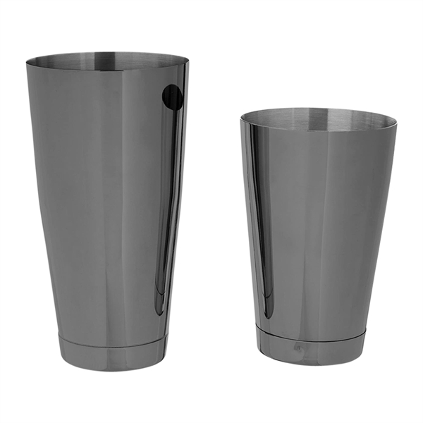 Stainless Steel Boston Cocktail Shaker - Stainless Steel Boston Cocktail Shaker - Image 8 of 11