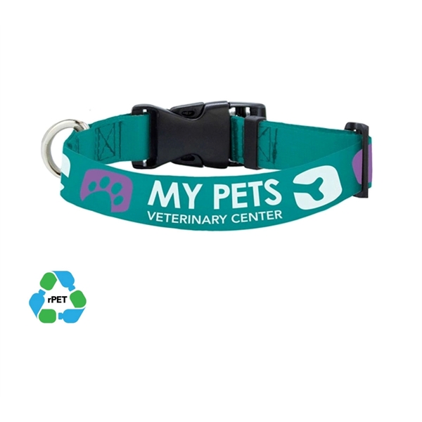 5/8x12 Eco-friendly rPET Polyester Pet Collar Buckle Release - 5/8x12 Eco-friendly rPET Polyester Pet Collar Buckle Release - Image 0 of 0