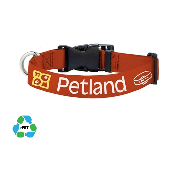 5/8x14 Eco-friendly rPET Polyester Pet Collar Buckle Release - 5/8x14 Eco-friendly rPET Polyester Pet Collar Buckle Release - Image 0 of 0