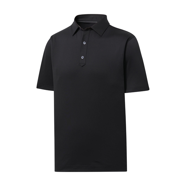 FootJoy Solid Lisle Set on Placket Polo - FootJoy Solid Lisle Set on Placket Polo - Image 1 of 18