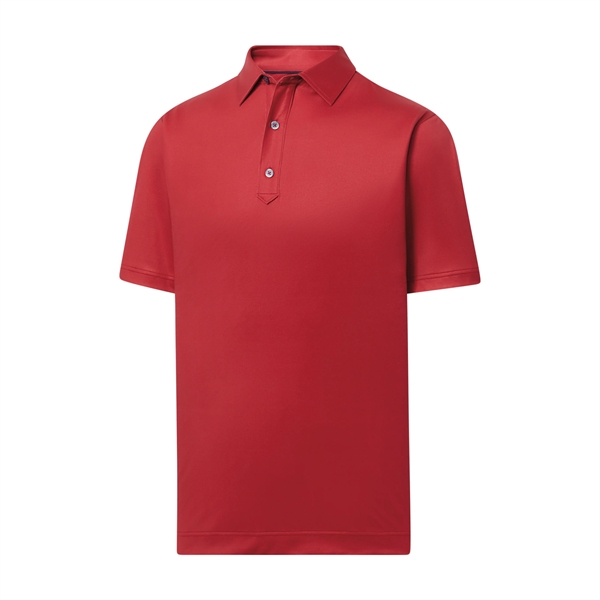 FootJoy Solid Lisle Set on Placket Polo - FootJoy Solid Lisle Set on Placket Polo - Image 8 of 18