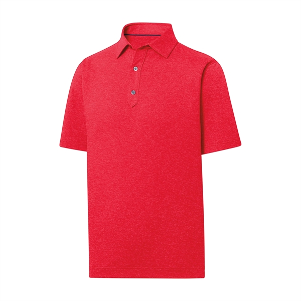 FootJoy Solid Lisle Set on Placket Polo - FootJoy Solid Lisle Set on Placket Polo - Image 10 of 18