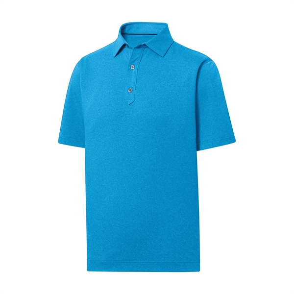FootJoy Solid Lisle Set on Placket Polo - FootJoy Solid Lisle Set on Placket Polo - Image 11 of 18