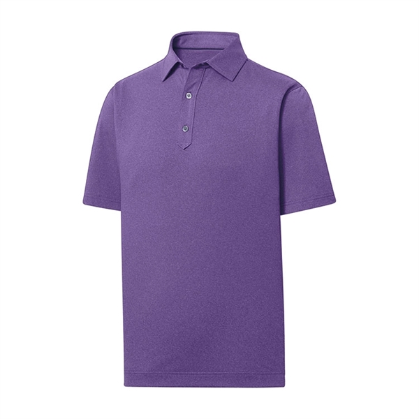 FootJoy Solid Lisle Set on Placket Polo - FootJoy Solid Lisle Set on Placket Polo - Image 12 of 18