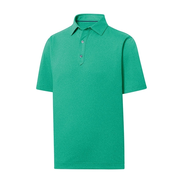 FootJoy Solid Lisle Set on Placket Polo - FootJoy Solid Lisle Set on Placket Polo - Image 13 of 18