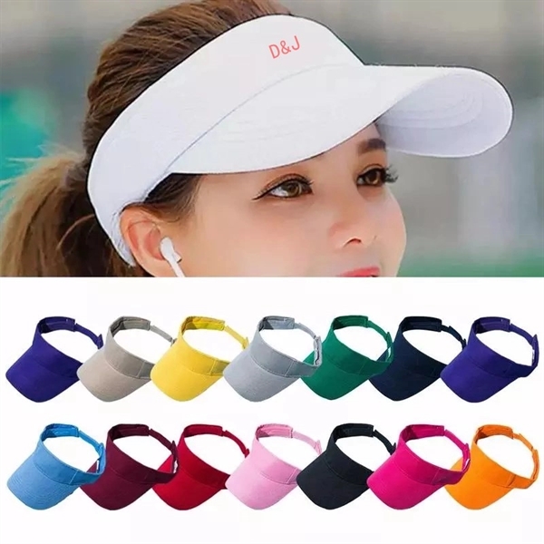 Sports Sun Visor Cap - Sports Sun Visor Cap - Image 0 of 1