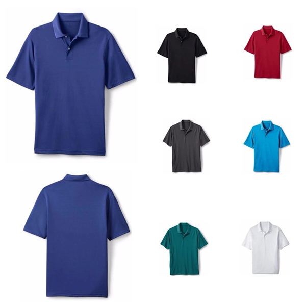 Lapel Cultural Polo Shirt - Lapel Cultural Polo Shirt - Image 0 of 1