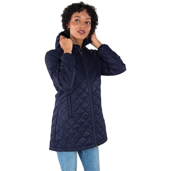 Women's Lithium Quilted Hooded Parka - Women's Lithium Quilted Hooded Parka - Image 1 of 15