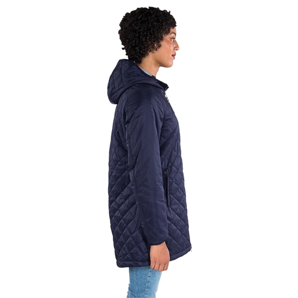Women's Lithium Quilted Hooded Parka - Women's Lithium Quilted Hooded Parka - Image 2 of 15