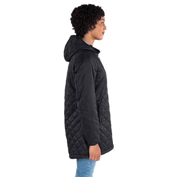 Women's Lithium Quilted Hooded Parka - Women's Lithium Quilted Hooded Parka - Image 11 of 15
