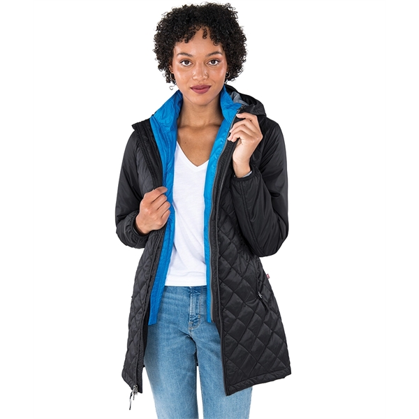 Women's Lithium Quilted Hooded Parka - Women's Lithium Quilted Hooded Parka - Image 12 of 15