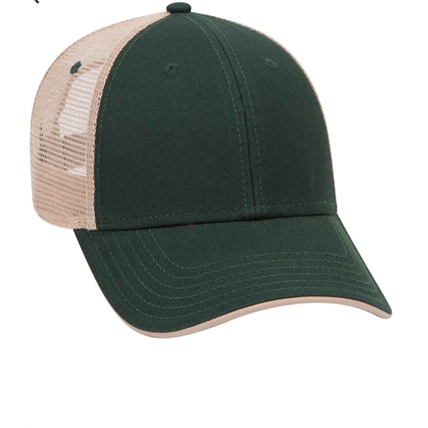 Otto 6 Panel Low Pro Mesh Back Trucker Hat - Otto 6 Panel Low Pro Mesh Back Trucker Hat - Image 0 of 5