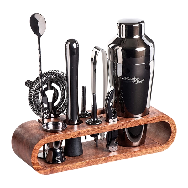 10-Piece Cocktail Bar Set (Stainless Steel) - 10-Piece Cocktail Bar Set (Stainless Steel) - Image 7 of 8