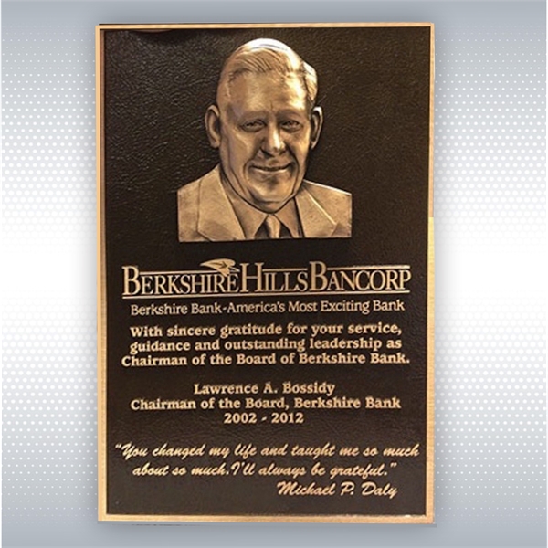 Bronze plaque - Bronze plaque - Image 0 of 1