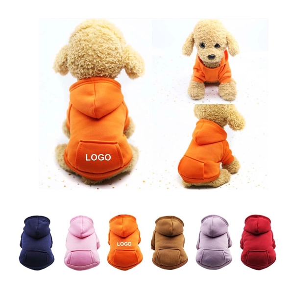 Pet Dog Hoodie With Pocket - Pet Dog Hoodie With Pocket - Image 0 of 2
