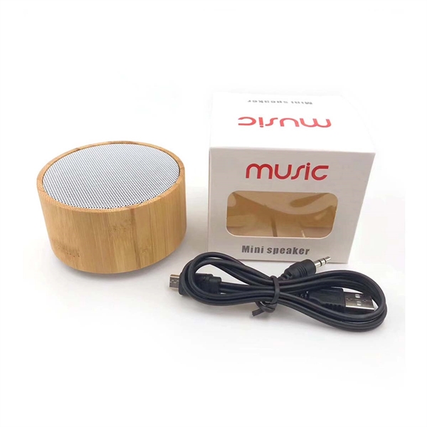 Bamboo Bluetooth Speaker - Bamboo Bluetooth Speaker - Image 2 of 2