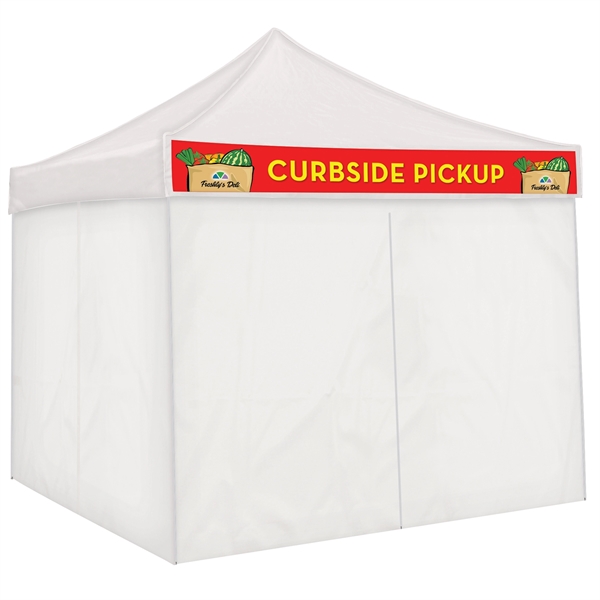 Fully Enclosed Tent with Detachable Graphic - Fully Enclosed Tent with Detachable Graphic - Image 7 of 13