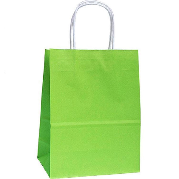 Kraft Paper Bags with Handles - Kraft Paper Bags with Handles - Image 4 of 4