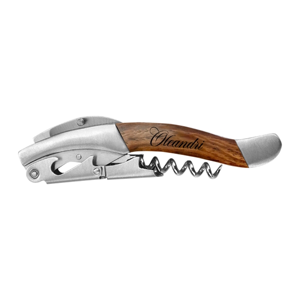 Executive Heavyweight Wooden Waiters Corkscrew with Gift Box - Executive Heavyweight Wooden Waiters Corkscrew with Gift Box - Image 0 of 10