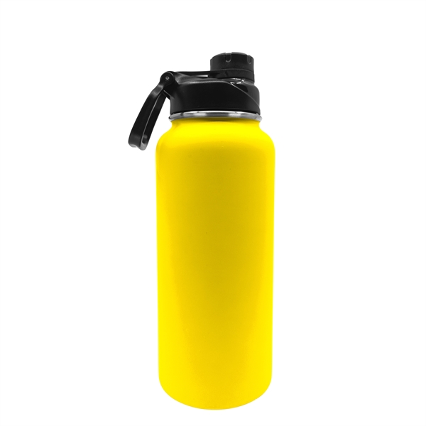 32.5 oz Rubberized Stainless Steel Water Bottle - 32.5 oz Rubberized Stainless Steel Water Bottle - Image 11 of 11