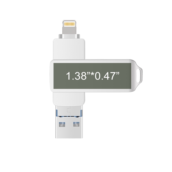 Talman 3 in 1 Multifunctional OTG USB Flash Drive - Talman 3 in 1 Multifunctional OTG USB Flash Drive - Image 4 of 4