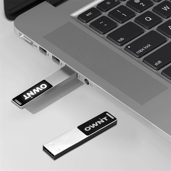 DePaul Light-Up USB Flash Drive - DePaul Light-Up USB Flash Drive - Image 1 of 6