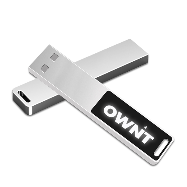 DePaul Light-Up USB Flash Drive - DePaul Light-Up USB Flash Drive - Image 2 of 6