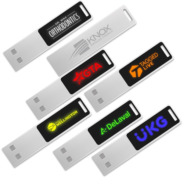 DePaul Light-Up USB Flash Drive - DePaul Light-Up USB Flash Drive - Image 3 of 6