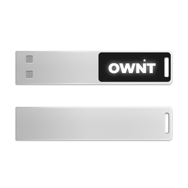 DePaul Light-Up USB Flash Drive - DePaul Light-Up USB Flash Drive - Image 4 of 6