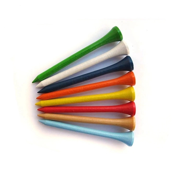 Biodegradable Wood Golf Tees - 3 1/4" - Biodegradable Wood Golf Tees - 3 1/4" - Image 1 of 4
