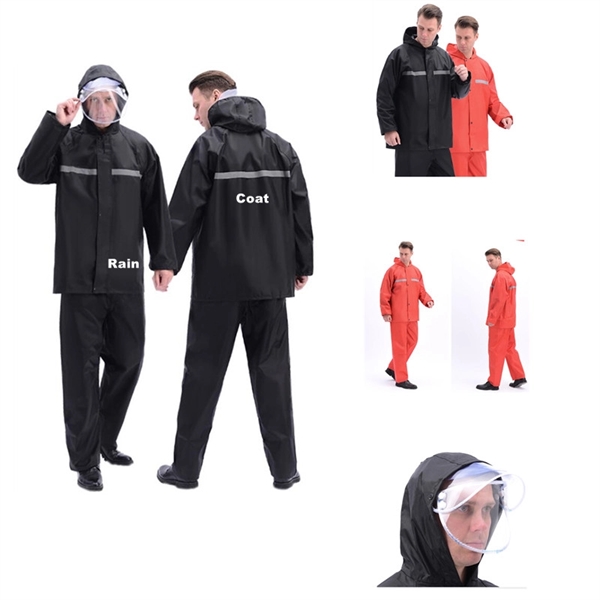 Reflective Raincoat Suit - Reflective Raincoat Suit - Image 1 of 1
