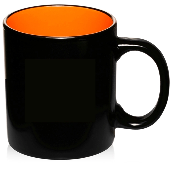 Two-Tone Coffee Mug w/ Custom Imprint - Two-Tone Coffee Mug w/ Custom Imprint - Image 1 of 7