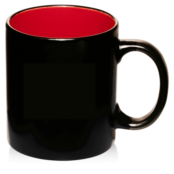 Two-Tone Coffee Mug w/ Custom Imprint - Two-Tone Coffee Mug w/ Custom Imprint - Image 3 of 7