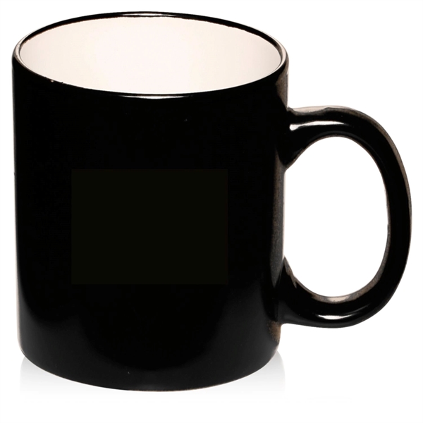 Two-Tone Coffee Mug w/ Custom Imprint - Two-Tone Coffee Mug w/ Custom Imprint - Image 5 of 7