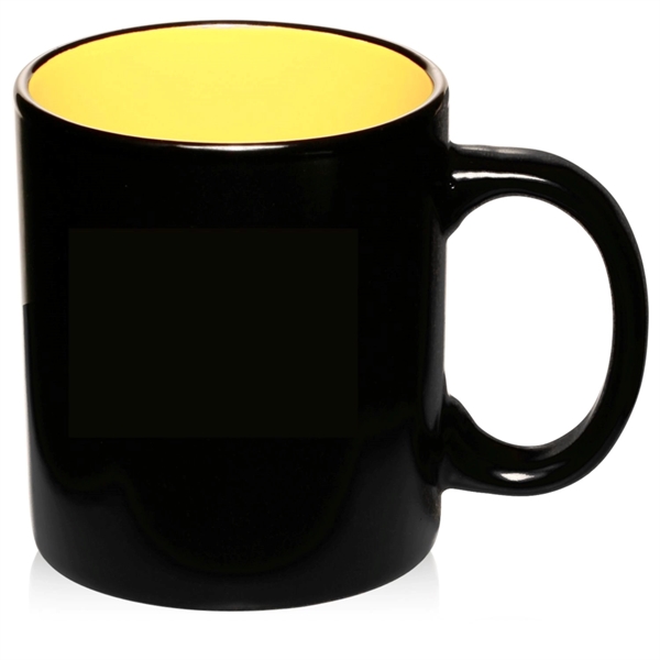 Two-Tone Coffee Mug w/ Custom Imprint - Two-Tone Coffee Mug w/ Custom Imprint - Image 6 of 7