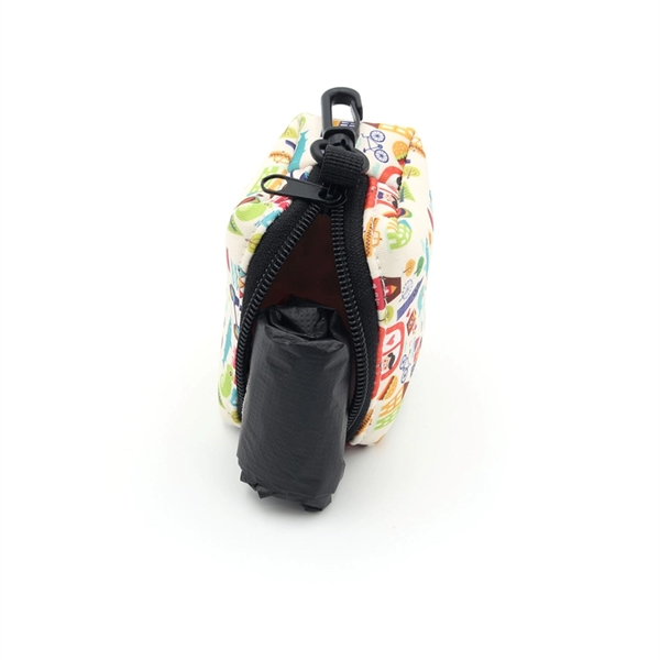 Pet Poop Waste Sublimation Bag Dispenser w/ Metal Carabiner - Pet Poop Waste Sublimation Bag Dispenser w/ Metal Carabiner - Image 5 of 5