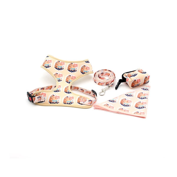 Pet Harness Vest with Breathable Mesh Sublimation - Pet Harness Vest with Breathable Mesh Sublimation - Image 6 of 6