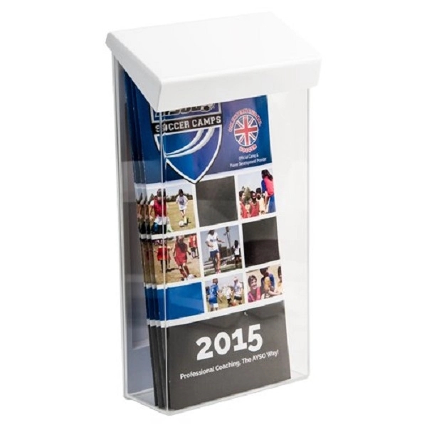 Clear Outdoor Brochure Holder for 4x9 Literature - Clear Outdoor Brochure Holder for 4x9 Literature - Image 2 of 2