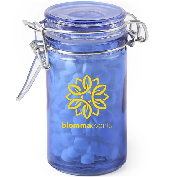 Round Glass Mint Jar - Round Glass Mint Jar - Image 0 of 1