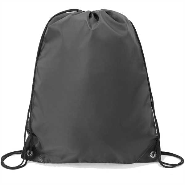 Heavy Duty Drawstring Backpack w/ Reinforced Edge (14"x18") - Heavy Duty Drawstring Backpack w/ Reinforced Edge (14"x18") - Image 6 of 23
