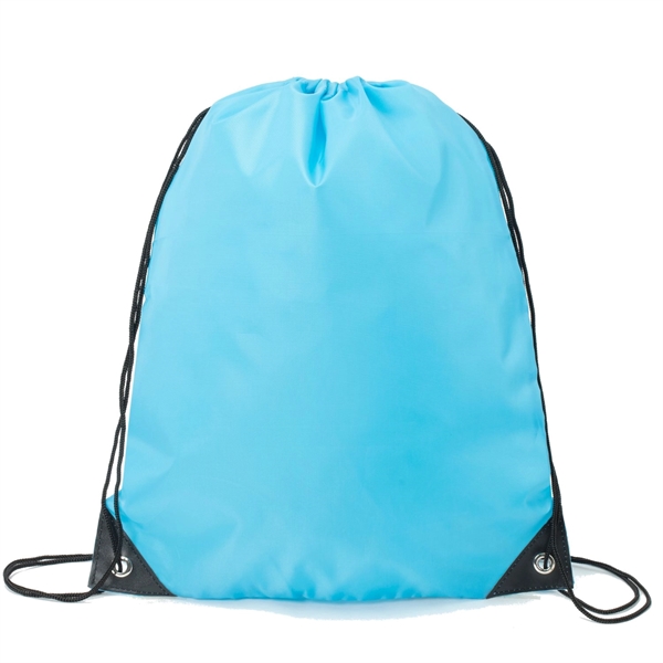 Heavy Duty Drawstring Backpack w/ Reinforced Edge (14"x18") - Heavy Duty Drawstring Backpack w/ Reinforced Edge (14"x18") - Image 15 of 23