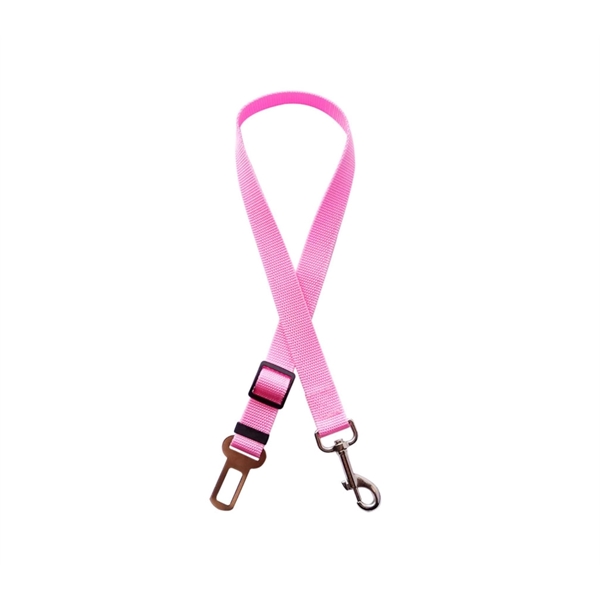 1"x24" rPET Adjustable Pet Safety Seatbelt Leash - 1"x24" rPET Adjustable Pet Safety Seatbelt Leash - Image 3 of 7