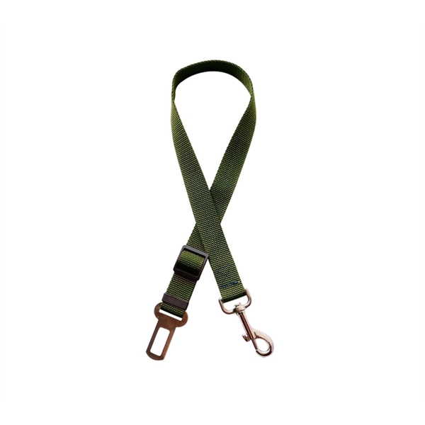 1"x24" rPET Adjustable Pet Safety Seatbelt Leash - 1"x24" rPET Adjustable Pet Safety Seatbelt Leash - Image 7 of 7