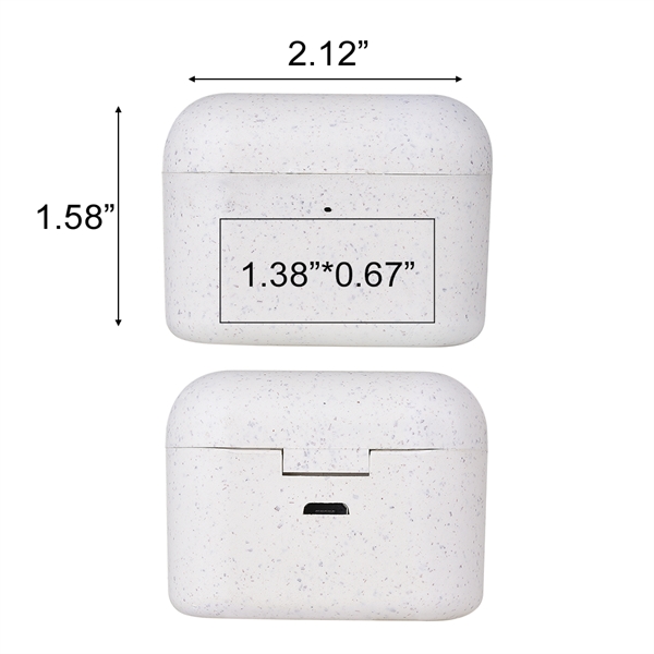 Birch ECO-Friendly TWS Earbuds - Birch ECO-Friendly TWS Earbuds - Image 7 of 7