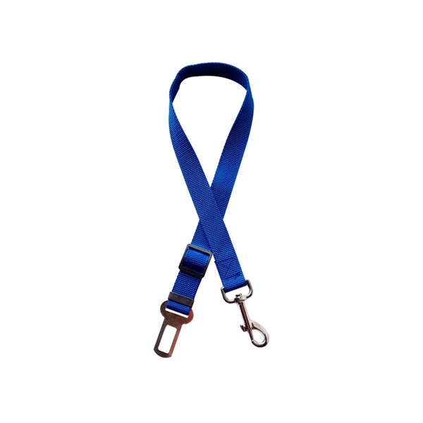 1"x24" Adjustable Pet Safety Polyester Seatbelt Leash - 1"x24" Adjustable Pet Safety Polyester Seatbelt Leash - Image 3 of 6