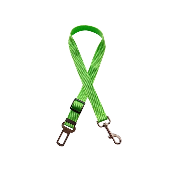 1"x24" Adjustable Pet Safety Polyester Seatbelt Leash - 1"x24" Adjustable Pet Safety Polyester Seatbelt Leash - Image 4 of 6