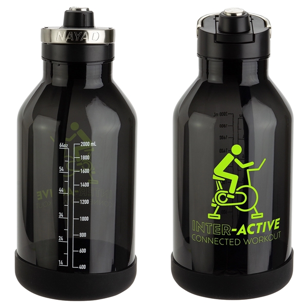 NAYAD® Voyager 84 oz Tritan® Jug with Silicone Bumper - NAYAD® Voyager 84 oz Tritan® Jug with Silicone Bumper - Image 2 of 2