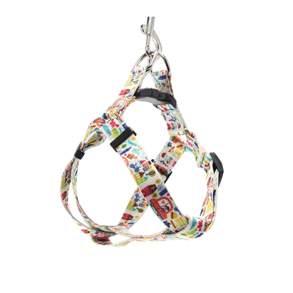 5/8"23" Adjustable Polyester Pet Vest Harness Sublimation - 5/8"23" Adjustable Polyester Pet Vest Harness Sublimation - Image 5 of 8